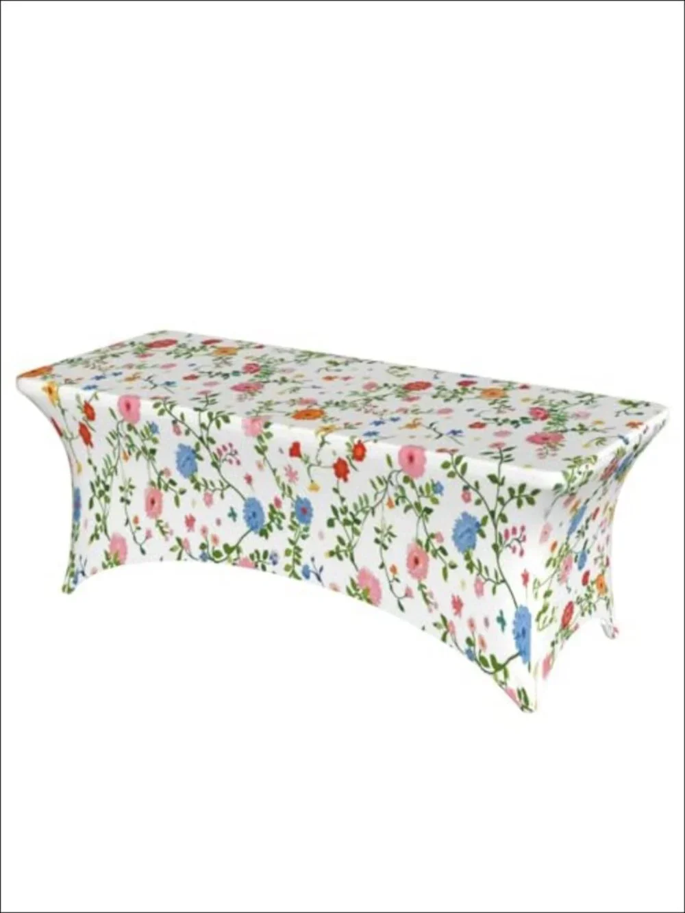 Spandex Tablecloth 6FT Fitted Rectangular Stretch Wrinkle Resistant